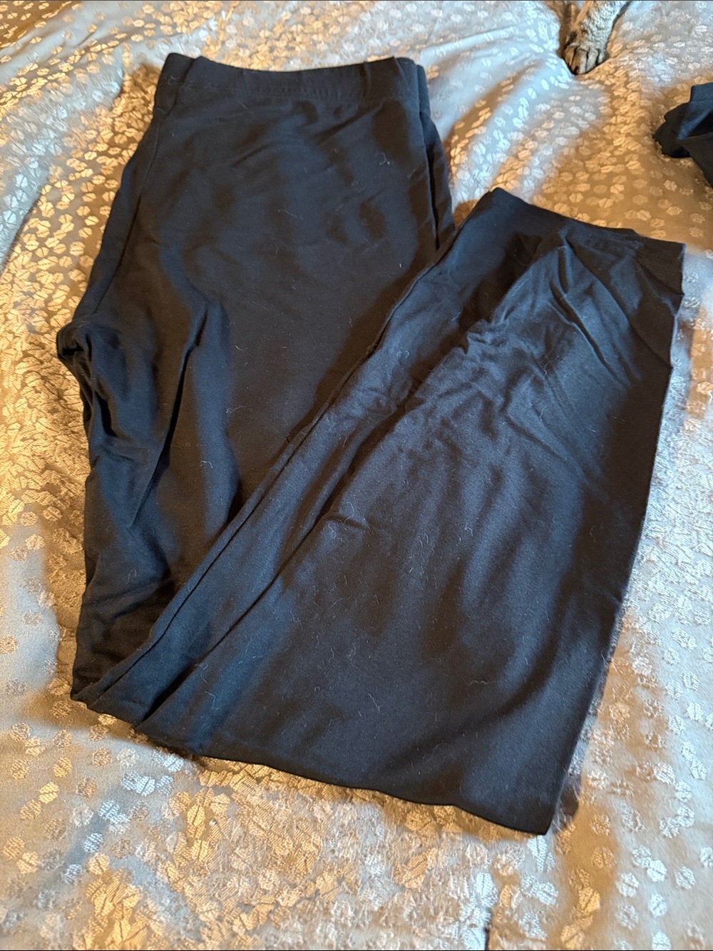 Soma Black Pull-On Leggings